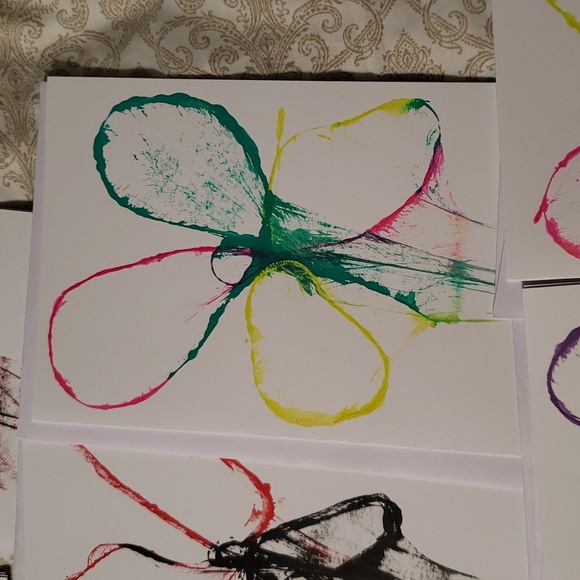 Bundle of 15 handmade string art cards - Picture 10 of 12